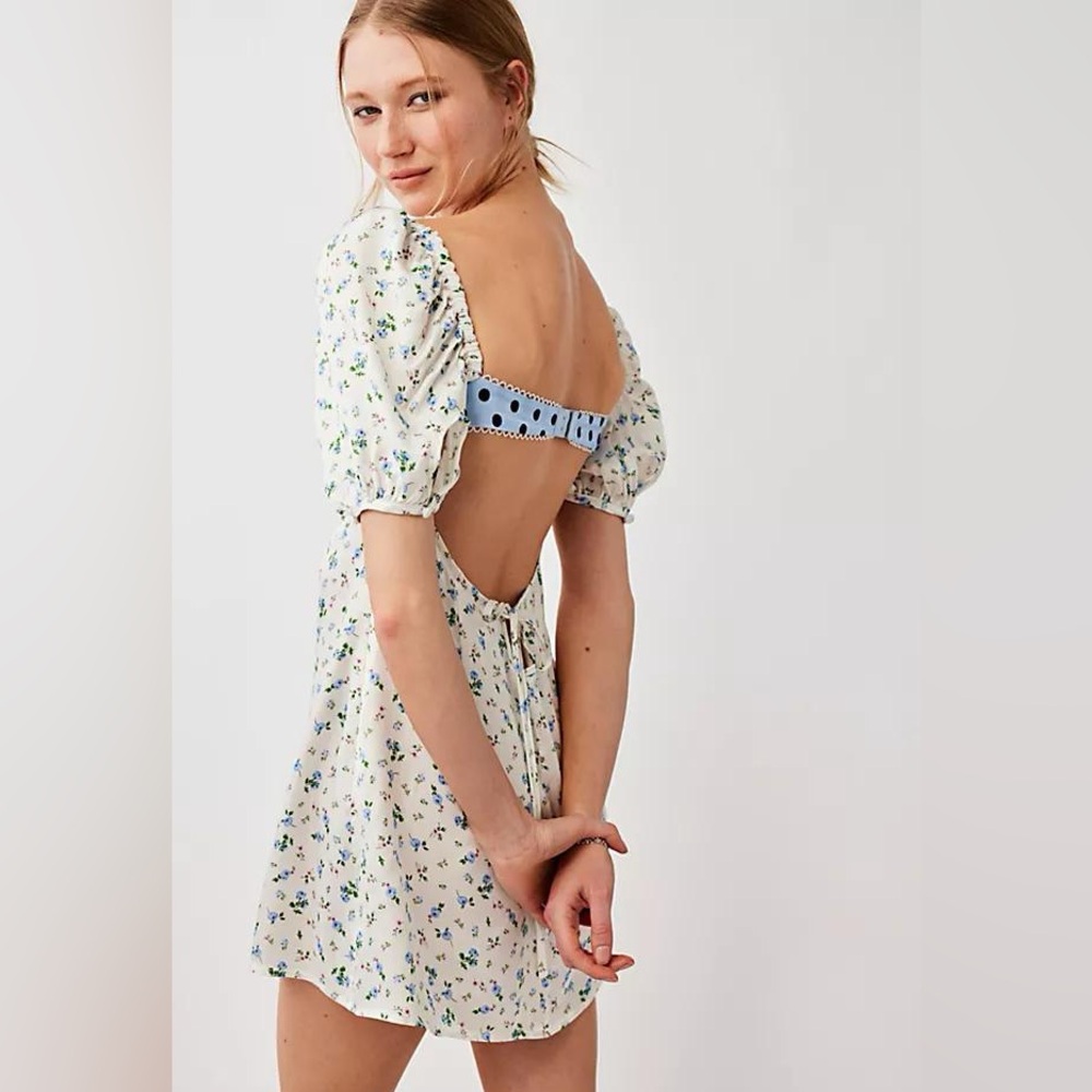 FL&L Colby Floral Mini Dress